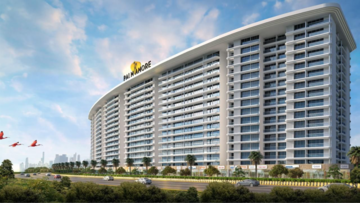 2 BHK Apartment – Exterior View View at NMS Palm Amore, Seawoods Sector 46 - for Sale