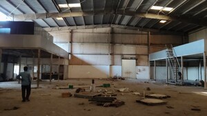  Warehouse – Exterior View View at Manjusar - for Rent