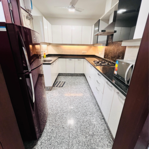 Kitchen in 3 BHK Builder Floor at Safdarjung Development Area – for Rent