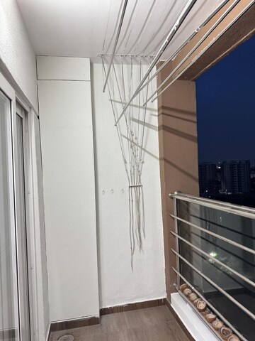 Staircase in 3 BHK Apartment at Vishnu Vistara, Hi Tech City – for Sale