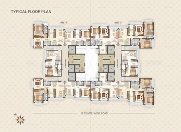 Master Plan in 2 BHK Apartment at Raj One, Kandivali West – for Sale