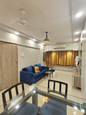 Living Room in 2 BHK Apartment at Butter Cups Apartment, Bandra West – for Rent