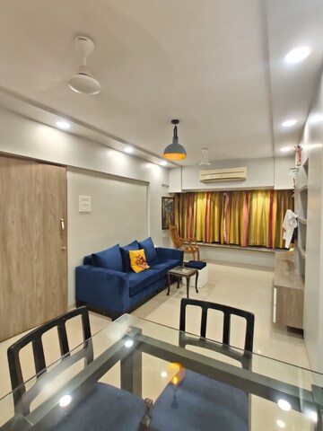 Living Room in 2 BHK Apartment at Butter Cups Apartment, Bandra West – for Rent