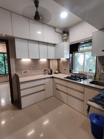 Kitchen in 2 BHK Apartment at Butter Cups Apartment, Bandra West – for Rent