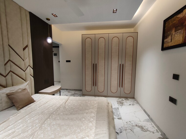 Bedroom, raj-one 3 Bedroom 874 Sq.Ft. Apartment In Kandivali West Mumbai 9681496