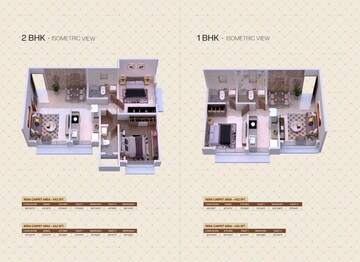 Floor Plan in 3 BHK Apartment at Raj One, Kandivali West – for Sale