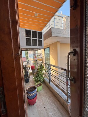 Balcony in 2.5 BHK Penthouse at Saurabh Niwas, Sector 40 – for Rent