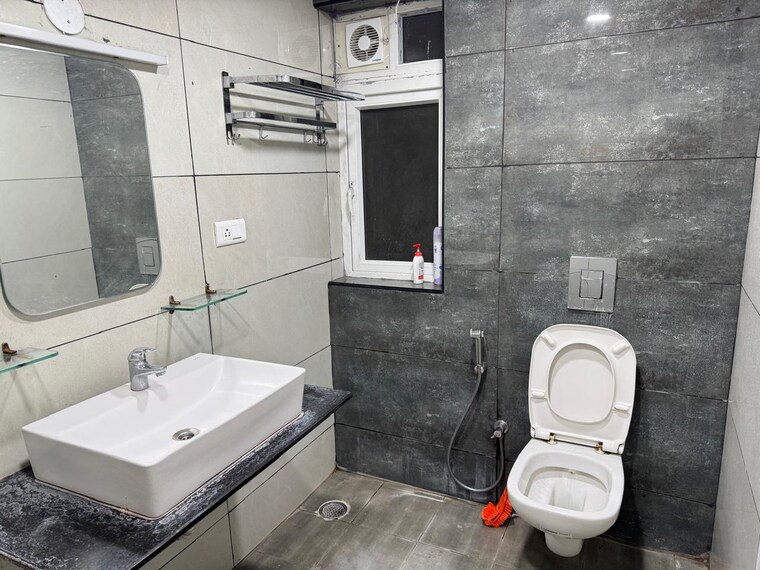 Bathroom, bollineni-bion 3 Bedroom 1960 Sq.Ft. Apartment In Kothaguda Hyderabad 9681504