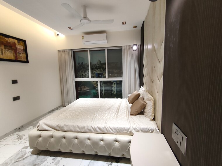Bedroom, raj-one 3 Bedroom 1004 Sq.Ft. Apartment In Kandivali West Mumbai 9681511