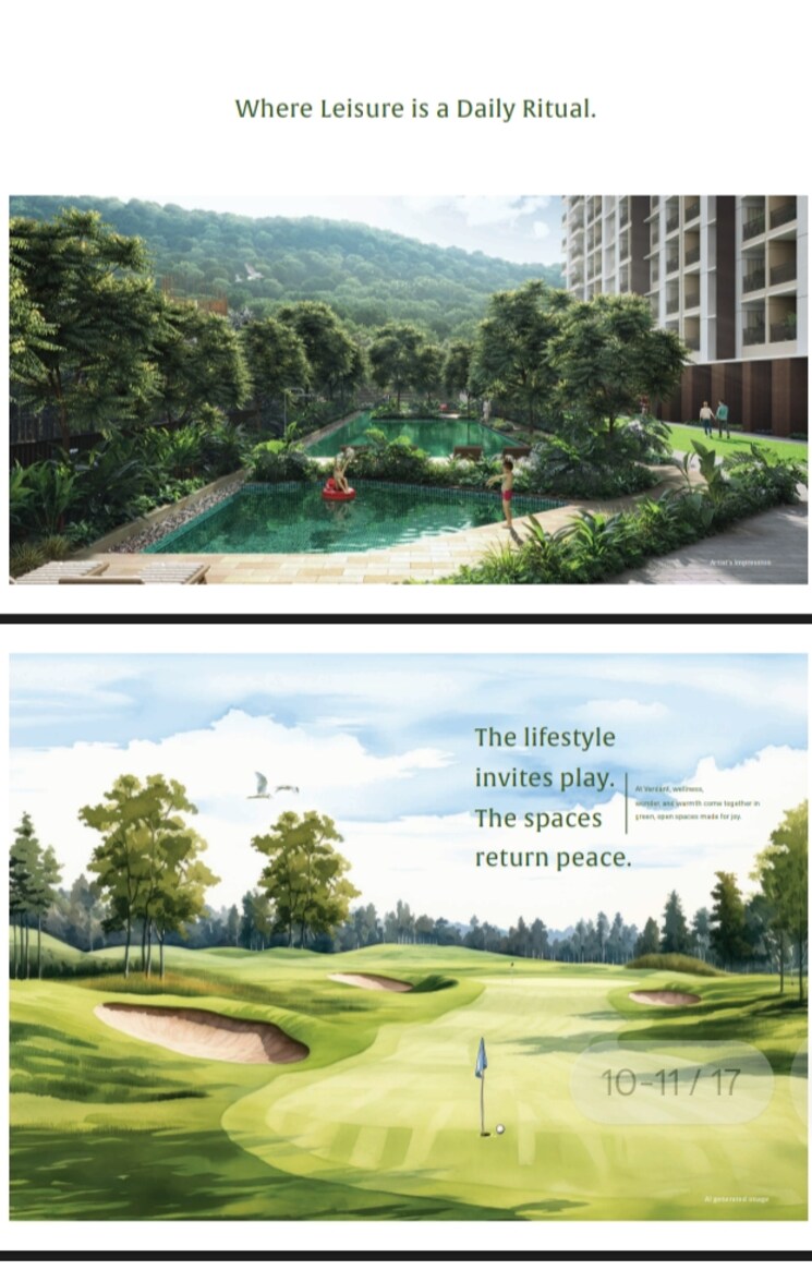 Garden, shapoorji-pallonji-vanaha-verdant 2 Bedroom 874 Sq.Ft. Apartment In Bavdhan Pune 9681526