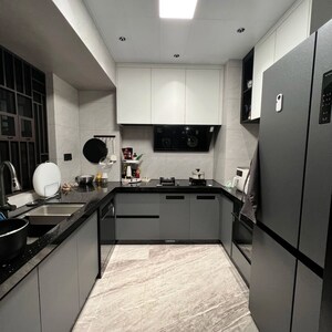 Kitchen in 2 BHK Apartment at Yogi Sea, Pali Hill – for Rent