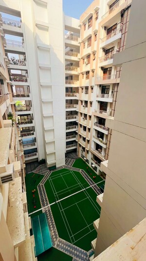 Building Lobby in 3.5 BHK Apartment at Gandharva Imperial Crest, Vrindavan Yojna – for Sale