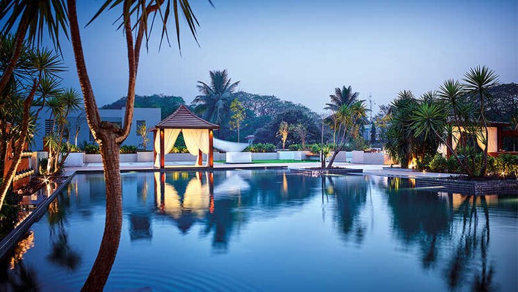 Swimming Pool, vascon-windermere 4 Bedroom 3850 Sq.Ft. Apartment In Koregaon Pune 9681564