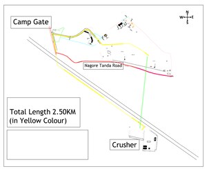 3 BHK Apartment – Map Location View at Amrapali Princely Estate, Sector 76 - for Rent
