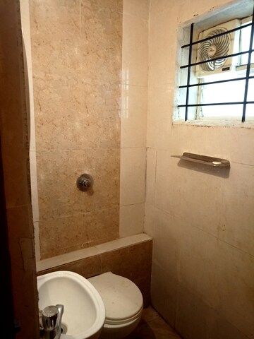 Bathroom in 2 BHK Apartment at Miracle Apartments, Btm Layout – for Rent