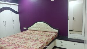 Bedroom in 2 BHK Apartment at Sanskruti Casa Poli, Wakad – for Rent