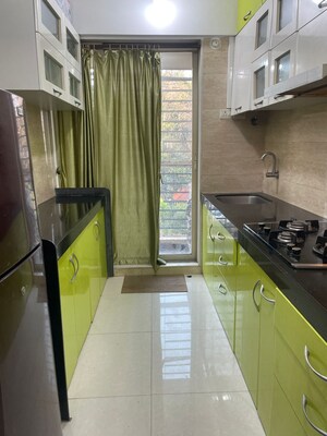 Kitchen in 1 BHK Apartment at Mayuresh Residency Mumbai, Bhandup West – for Rent