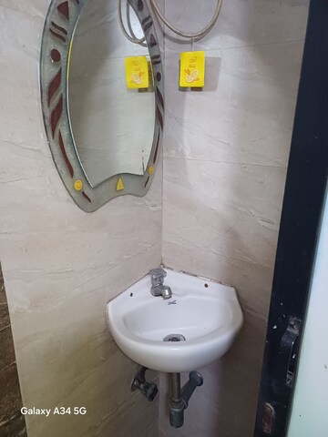 Bathroom in 2 BHK Apartment at Kopar Khairane Sector 14 – for Rent