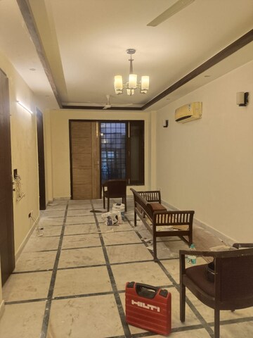 Living Room in 3 BHK Builder Floor at Chittaranjan Park – for Rent