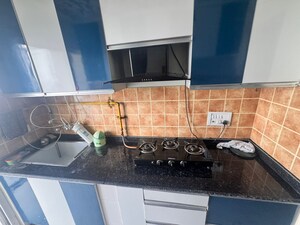 Kitchen in 3 BHK Apartment at Supertech Cape Town, Sector 74 – for Rent