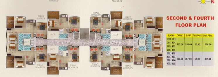 Master Plan, sarvadnya-heights 2 Bedroom 767 Sq.Ft. Apartment In Kirkatwadi Pune 9681641