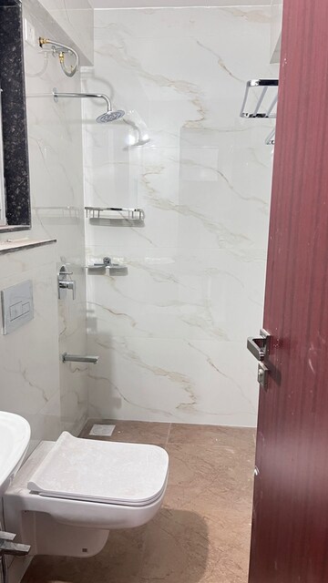 Bathroom in 3 BHK Apartment at Tulshibagwale Colony – for Rent