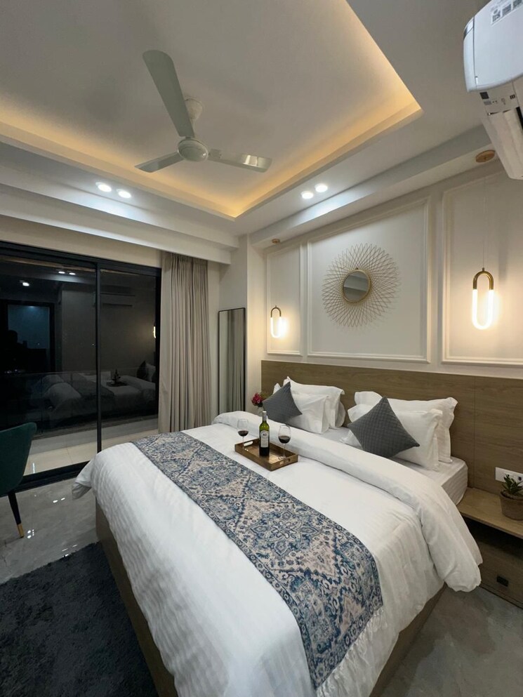 Bedroom, sector 38 Studio 650 Sq.Ft. Builder Floor In Sector 38 Gurgaon 9681696