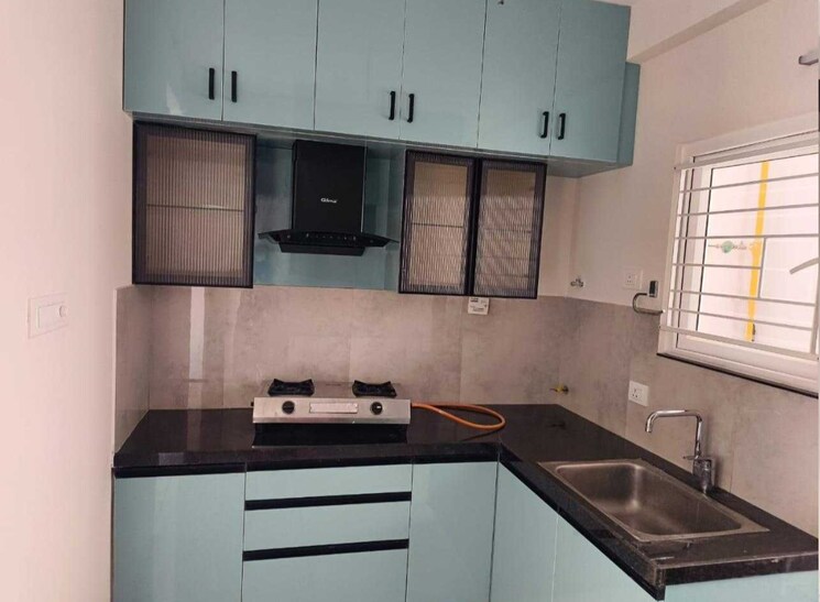 Kitchen, my-home-sayuk 2 Bedroom 1355 Sq.Ft. Apartment In Tellapur Hyderabad 9681699