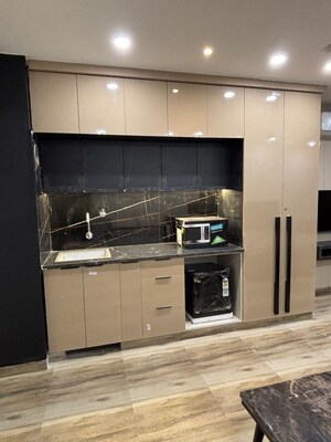 Kitchen in Studio Builder Floor at Sector 38 – for Rent