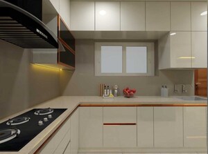 Kitchen in 3 BHK Apartment at Prestige Beverly Hills, Kokapet – for Rent