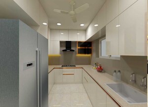 Kitchen in 3 BHK Apartment at Prestige Beverly Hills, Kokapet – for Rent