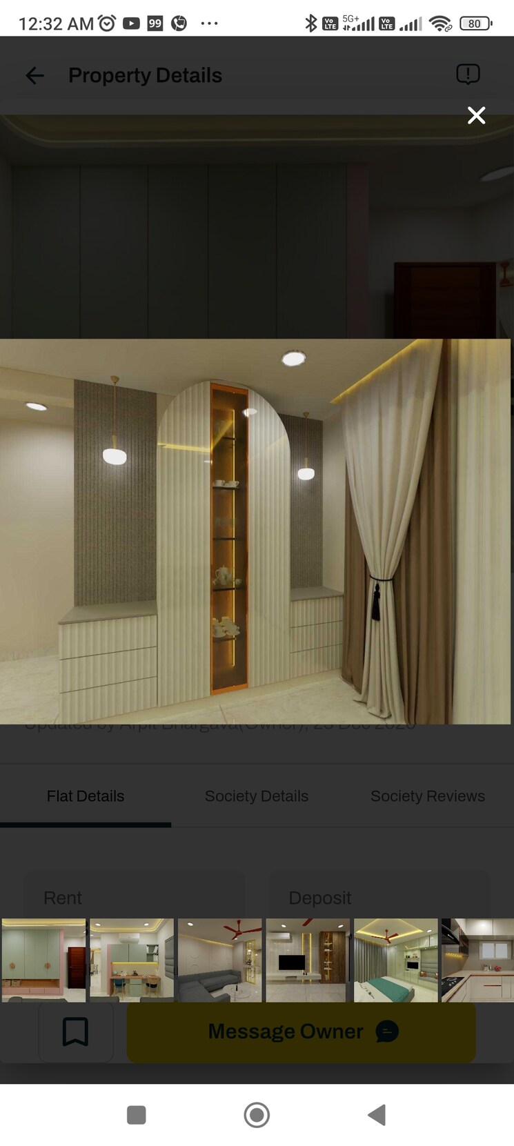 undefined, prestige-beverly-hills 3 Bedroom 2124 Sq.Ft. Apartment In Kokapet Hyderabad 9681710