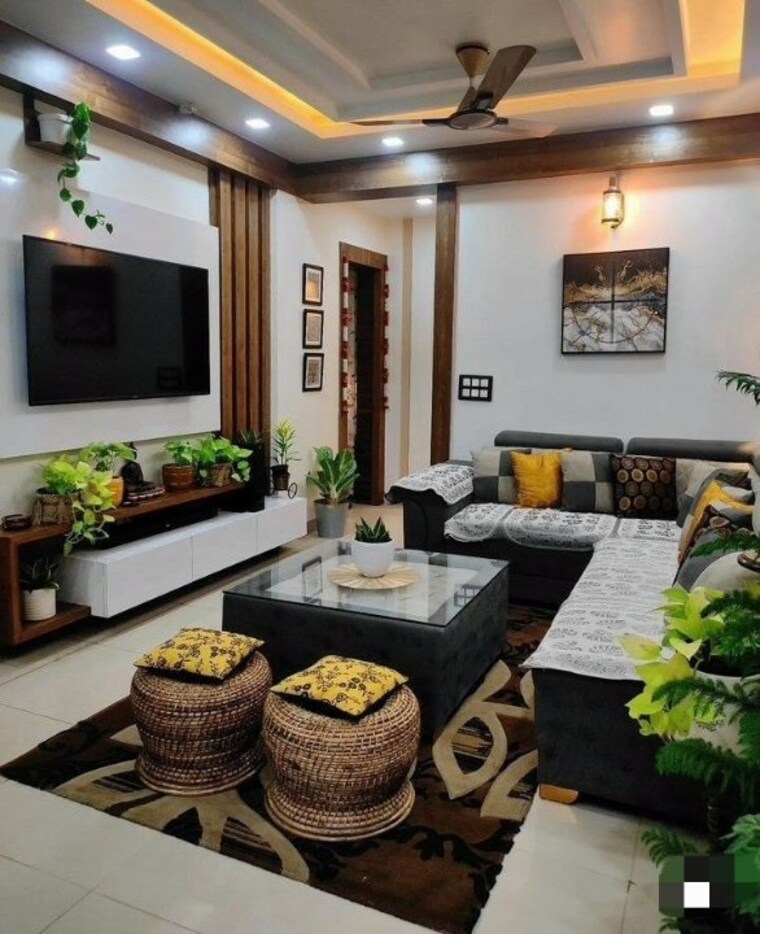 Living Room, vashi sector 9 1 Bedroom 700 Sq.Ft. Apartment In Vashi Sector 9 Navi Mumbai 9681716