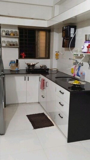 Kitchen in 1 BHK Apartment at Vashi Sector 9 – for Rent