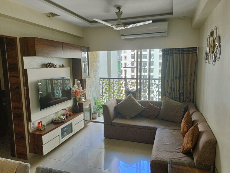 Living Room, tata-avaha 2 Bedroom 851 Sq.Ft. Apartment In Ranjnoli Thane 9681744