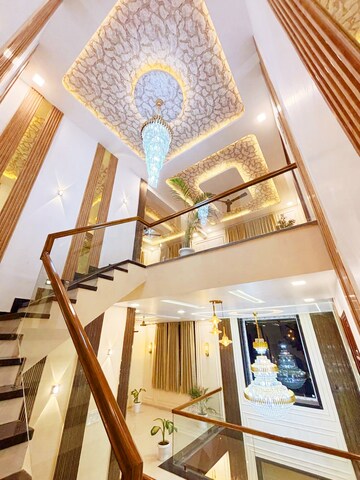 Staircase in 5 BHK Independent House at Hanuman Nagar Extension – for Sale