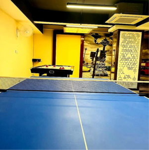 Building Lobby in 4 BHK Apartment at Ratan Galaxy, Lalbagh – for Sale