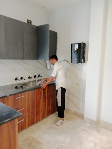 Kitchen in 2 BHK Builder Floor at Shanti Nagar – for Rent