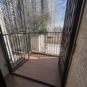 Balcony in 3 BHK Apartment at Lodha Palava City Lakeshore Greens, Hedutane – for Sale