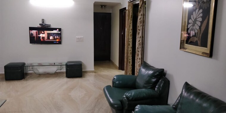 Living Room, mayur vihar 3.5 Bedroom 1250 Sq.Ft. Apartment In Mayur Vihar Delhi 9681868