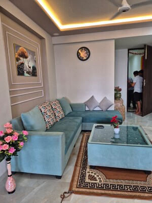 Living Room in 2 BHK Apartment at Jagatpura – for Rent