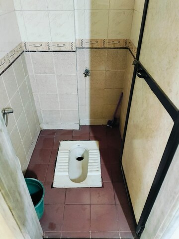 Bathroom in 1 BHK Apartment at Rutu Estate, Brahmand – for Rent