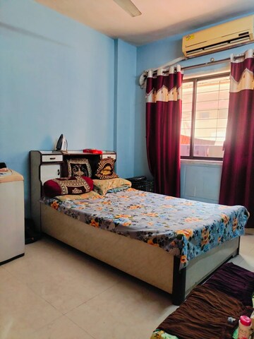 Bedroom in 1 BHK Apartment at Rutu Estate, Brahmand – for Rent