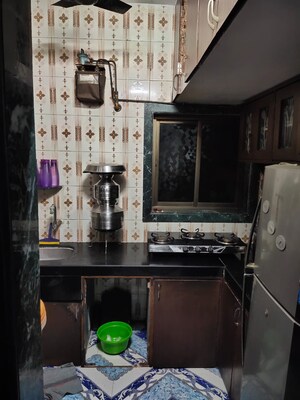 Kitchen in 1 BHK Apartment at Cidco Ashtavinayak CHS, Ghansoli – for Sale