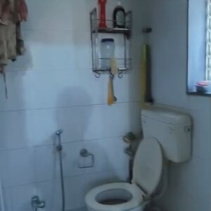 Bathroom in 3 BHK Apartment at Vasant Leela Complex, Anu Nagar – for Rent