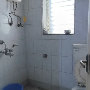 Bathroom in 3 BHK Apartment at Vasant Leela Complex, Anu Nagar – for Rent