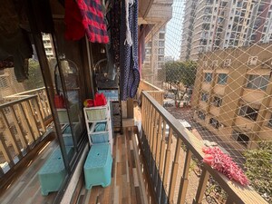Balcony in 2 BHK Apartment at Shree Shashwat CHS, Mira Road – for Sale