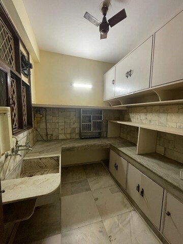 Kitchen in 3 BHK Builder Floor at Shivalik Colony – for Rent