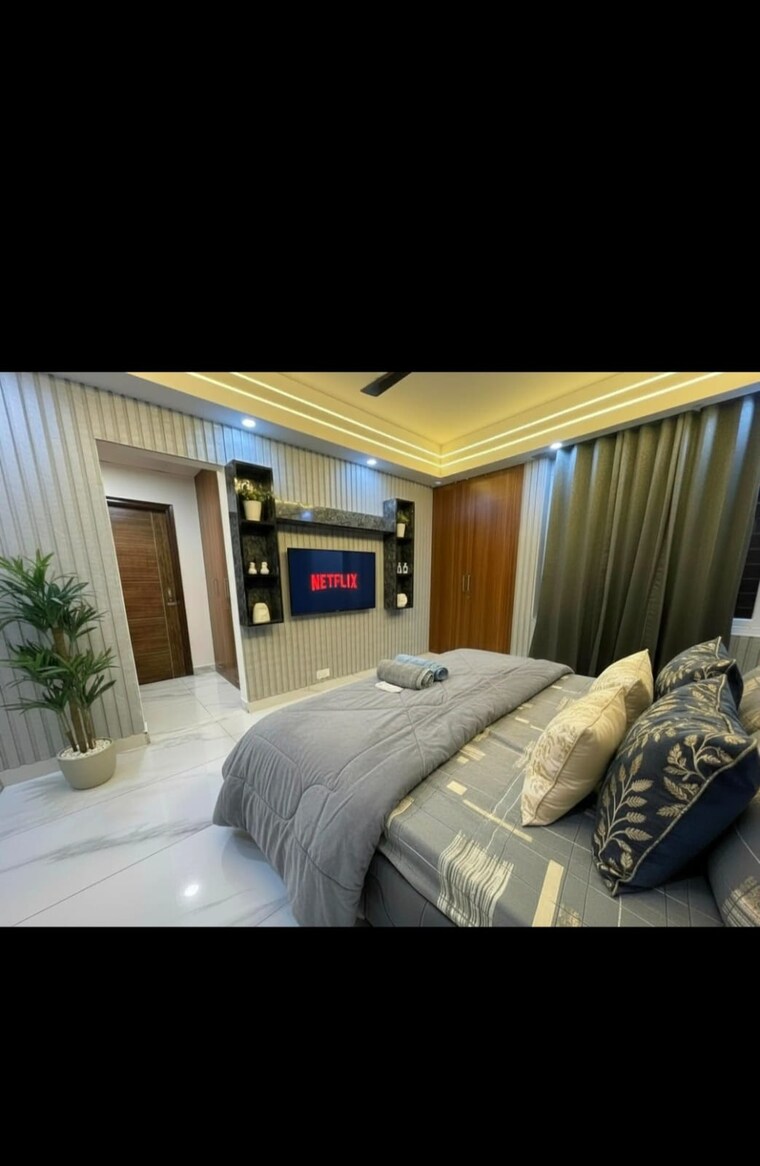 Bedroom, vip road 2 Bedroom 1150 Sq.Ft. Apartment In Vip Road Zirakpur 9682048