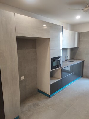 Kitchen in 4 BHK Builder Floor at South City 1 – for Rent